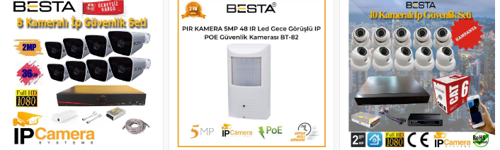 IP güvenlik kamerası